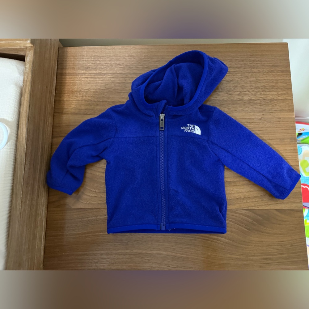 The North Face size 0-3 months fleece zip up